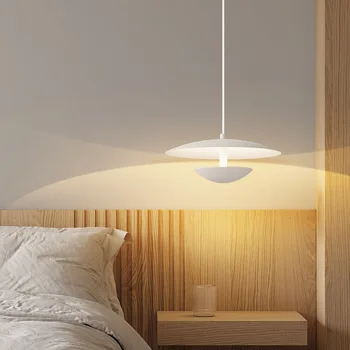 Scandinave Dormitor Noptieră Candelabru Minimalist Creative Living Fundal Decorativ, Lampa Minimalist Linie Lungă Candelabru