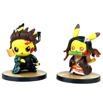 Anime Pokemon mobile papusa Pikachu manual pentru desktop ornamente cadouri pentru copii jucarii boy