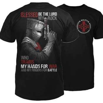 Mâinile de Război și Degetele pentru Luptă. Soldații lui Hristos, T-Shirt. Vara din Bumbac cu Maneci Scurte O-Neck Mens T Shirt Noi S-3XL