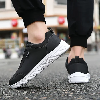 De conducere Pantofi Barbati Adidasi Fashion din Piele Barbati Pantofi de alergat în aer liber, Jogging Pantofi de Formare de Înaltă Calitate, Confortabile Pantofi pentru Bărbați