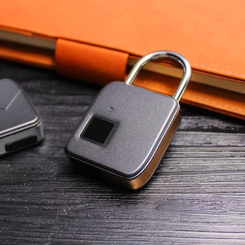 Inteligent de Blocare de Amprente Lacăt Rapide de Deblocare a sistemului de acces fără cheie USB Reîncărcabilă Ușa USB sistemului de acces fără cheie de blocare de Amprente Pentru Bagaje Caz