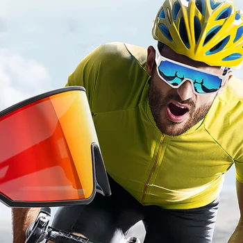GUZTAG Bărbați Femei Road Bike Ciclism ochelari de Soare Polarizat UV400 Sport în aer liber, care Rulează Ochelari New Sosire Ochelari de cal de Curse