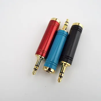 3 culori 3.5 mm plug de sex Masculin la 6,5 mm Feminin Adaptor conector de 3,5 la 6.35 Jack Stereo de Boxe Audio converter pentru Telefonul Mobil PC-ul
