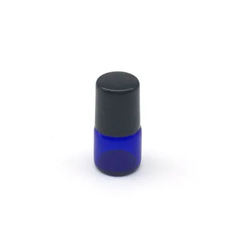 1buc Gol 1cc Parfum Albastru Roll On Flacon de Sticlă 1ml Reîncărcabile cu Role Ulei Esențial Container de Proba