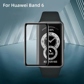 Moale Fibra de Sticla Folie Protectoare Cover Pentru HUAWEI Band 6 SmartWatch