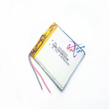 cel mai bun marca baterie 3.7 V, 1400mAH 604555 PLIB; polimer litiu-ion / Li-ion pentru dvr,GPS,mp3,mp4,telefon mobil