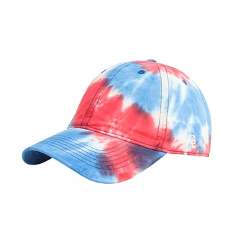 Moda populare colorate tie-dye respirabil sport în afara șapcă de baseball broderie șir clasic de baseball capac