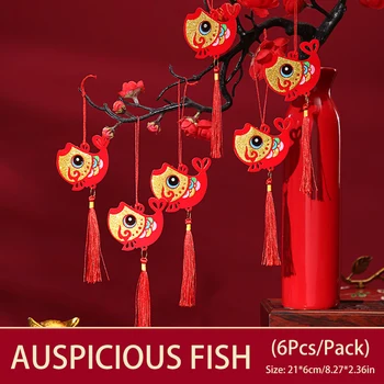 2022 Anul Nou Chinezesc Decor Pandantiv Festivalul de Primăvară Decorare stil Chinezesc ornamente Anul Nou Chinezesc Lanterna Roșie