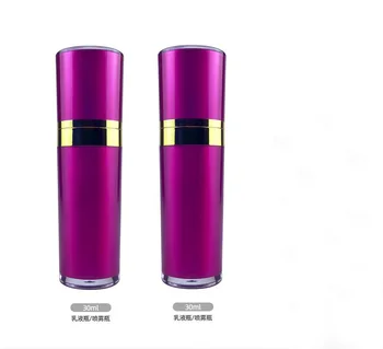 30ml violet con-forma acrilice sticla ser/lotiune/emulsie/fundația ceata pulverizator sticla de parfum de îngrijire a pielii cosmetice de ambalare