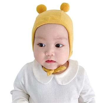 Copil Nou-Născut Pălărie De Primăvară De Toamnă Bumbac Fată Băiat Bombardier Capace Net Roșu Drăguț Copil Fetale Capac 3-24 Luni Bonete Copii 1-2 Ani
