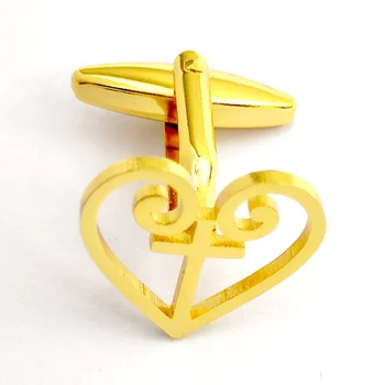 Butoni pentru Barbati din Inox Bijuterii Inima Personalizat Model de Cruce Camasa Butoni Cavalerii de onoare de Nuntă Cadou Transport Gratuit