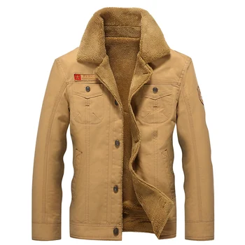 2021 Nou Brand pentru Bărbați Jachete de Iarnă Groase de Blană Cald Hanorac cu mânecă Lungă de Moda Casual Solid Hanorace, Paltoane Jacheta de Bumbac Barbati