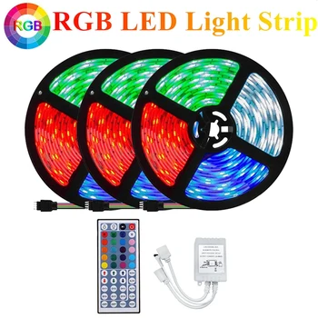 15M Lumina RGB Banda 3528 Waterproof 900Leds Flexibil LED Strip Cu 44-Cheie Telecomandă Pentru Anul Nou de Craciun