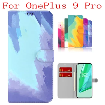 Sunjolly Caz pentru OnePlus 9 Pro Portofel Stand Flip PU Caz Telefon Acopere coque capa OnePlus 9 Pro Caz OnePlus 9 Pro Acoperi