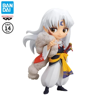 Bandai Original Banpresto Q Posket Inuyasha Sesshoumaru Acțiune Figura Jucarii de Colectie Model Cadouri pentru Copii În Stoc