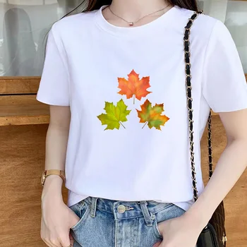 Femei T-shirt de Imprimare de Moda cu mâneci Scurte, de Vara Grafic T-shirt Femei Topuri Casual Ladies Harajuku T-shirt, O-neck tee