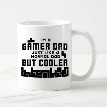 Amuzant eu sunt Un Gamer Tata Cana de Cafea Ceasca de Ceai Noutate Cooler Jocuri Tatăl Tati Bere Cani Cani Ceramice Joc Cool Cadouri Tata Xmas 11oz