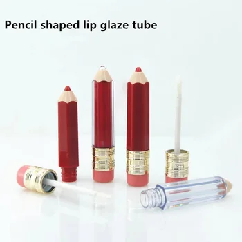 5ml Diy Manual Luciu de Buze Tub Tub Gol Lip Glaze Tub Minunat Creion de Modelare