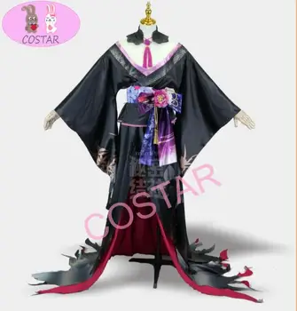 COSTAR Vtuber Hololive Mori Calliope Calli Anul Nou Kimono Uniformă Cosplay Costum Petrecere de Halloween, Costum Pentru Femei