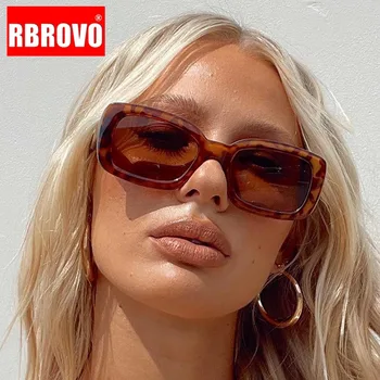 RBROVO 2022 Retro ochelari de Soare pentru Femei Ochelari Pătrați Femei/Barbati de Brand Designer de Ochelari de vedere Femei Vintage Oglinda Oculos De Sol UV400