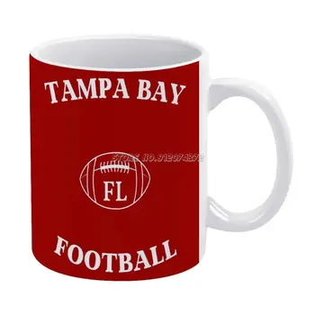 Tampa Bay Fotbal Cani de Cafea 330ml Creative Halbă de Călătorie și Cupa Birou Drinkware Cani Tazza Tampa Bay Fotbal Tampa Buccaneers
