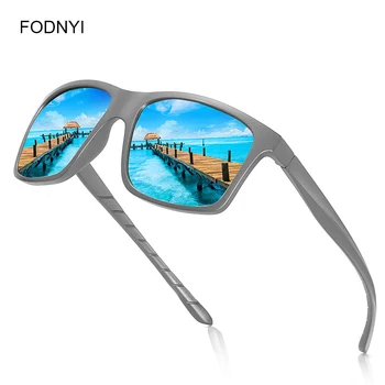 FONDYI Trend 2020 Polarizate Bărbați PC ochelari de Soare de Conducere U400 Shades Ochelari de Soare Pescuit Rece Gafas de sol Femei cu Caz