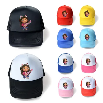 Gabbys Papusa Pisici De Casa Copii Șapcă De Baseball Băieți Copil Pălărie De Vară De Moda Broderie Desene Animate Snapback Capace Copii Fete Pălării Pentru Copii