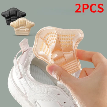 2 BUC Branțuri pentru Pantofi 5D Spuma de Memorie pentru a Regla Dimensiunea Toc Linie Prindere Protector Autocolant cu Non-alunecare de Adeziv Moale Picior de Îngrijire Insertii
