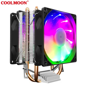 Silent Cooler CPU Fan 90mm 3PIN pentru Intel LGA 775 1150 1151 1155 1156 1200 1366, AMD AM2 AM3 AM4 Socket Eficient Ventilador