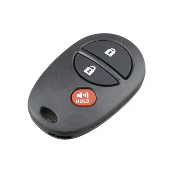 1 Buc 3-Key Cheie de Masina Oe Gq43Vt20T 315 Frecvența de Plastic, Aliaj de Urgență, Cheie de Rezervă de acces fără cheie de la Distanță Masina breloc pentru Toyota