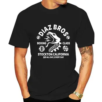 Nate Diaz Diaz Brothers Box Clasa Stockton Caharajuku Streetwear Tricou Ment Tricou Negru Navy Unisex