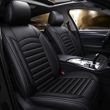 Faux Din Piele Universal Huse Auto Set Pentru Audi A3 A4 A6 A7 Q3 Q5 Interior Aftermarket Tapițerie Accesorii