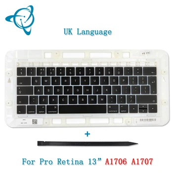 Marea BRITANIE /UE Laptop A1706 A1707 Taste Tastele de American English Keyboard Cheie Capac pentru Macbook Pro Retina 13