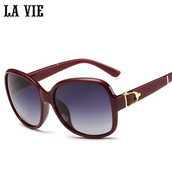 LA VIE Polarizate de design de Moda ochelari de Soare pentru femei gradient de nuanțare feminin Vintage Retro ochelari de Soare oculos de sol feminino LV3638