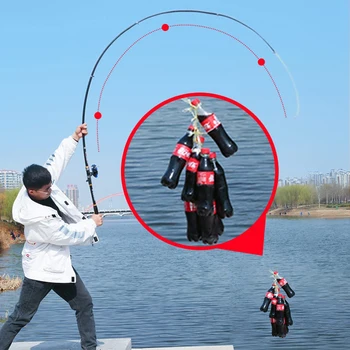 Completați Tijă De Pescuit Cu Tambur Plin Fibra De Carbon Tijă De Pescuit Telescopic Accesorii Profesionale Kit Pesca Completo Combo