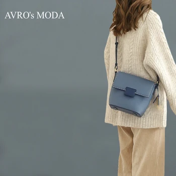 AVRO e MODA 2023 Brand de Moda Casual din Piele Femei de Saci de Umăr Femei de Înaltă Calitate, Design de Lux Crossbody Sac Retro