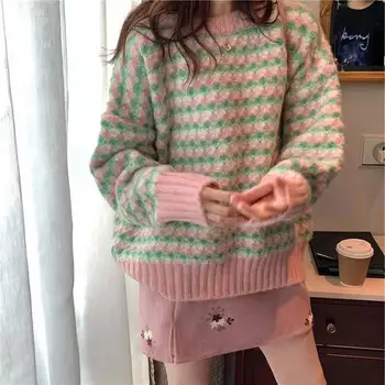 2021 nou pulovere pentru femei temperament blând vânt leneș bluza tricot pulover de toamnă și de iarnă femeii pulover pulover