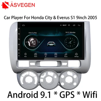 9 10 Inch Android GPS Auto Multimedia Player Unitate Pentru Honda City & Everus S1 2005 Navigatie GPS Auto Stereo Video Player