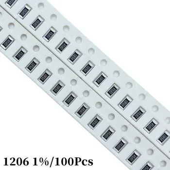 100buc 1206 1% Smd Rezistor 0R 10 100 120 47 470 560 de 680Ohm 1K 2K, 20K 100K 4.7 K 5.6 6.8 K K 470K 56K 560K 1M Componente Electronice