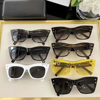 2022 Brand de Lux Design Clasic Rotund Ochi de Pisica Cadru ochelari de Soare Model BPS-101 Bărbați Femei Steampunk Lentile Colorate Nuante Unisex