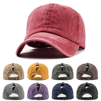 Șapcă de Baseball pentru Bărbați Bumbac Snapback Hat Spălat Pălărie de Vară în aer liber Hip Hop Tati Sapca Trucker Hat en-Gros