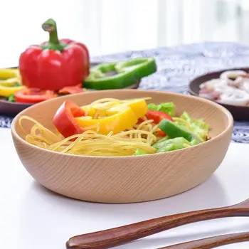 15-25cm de nucă de Cocos Naturale Castron Lingura Tacâmuri Set de ustensile de Bucătărie din Lemn Bun Design de Produs Catering Salata Cina de Familie