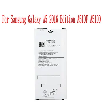 Noi, de Înaltă Calitate 2900mAh EB-BA510ABE Baterie Pentru Samsung Galaxy A5 Ediția 2016 A510F A5100 Telefon Mobil