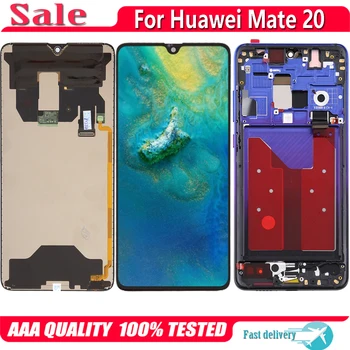 Original Pentru Huawei Mate 20 Display LCD Touch Screen Digitizer Înlocui Pentru Huawei Mate20 LCD HMA-L29 HMA-L09 HMA-AL00 HMA-TL00