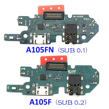 Incarcator USB Port de Încărcare Conector Dock Bord Cablu Flex Pentru Samsung A10 A105F A105FN