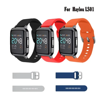 Curea de schimb Pentru Xiaomi Haylou LS01 Smart Watch Band Bratara de Silicon, Curele Benzi de Sport pentru Haylou