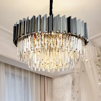 Modern Candelabru de Cristal Pentru Camera de zi Sala de Mese, Candelabre de Iluminat cu LED Noile Lămpi de Cristal Decor Pentru Casa