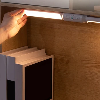 Birou Agățat Lampă de Masă cu LED Masă Lampă Cap Dublu de Studiu Dormitor Luminozitate Reglabile Citit Noaptea