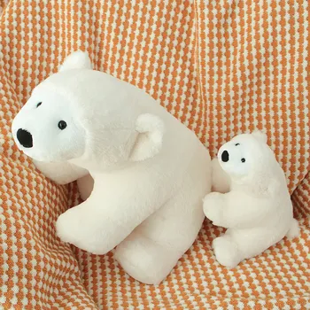 Drăguț Urs Polar Jucarii De Plus Pentru Copii Moale Animal De Pluș Papusa Jucării Pentru Copii Fată Frumoasă Jucarii Cadou De Craciun Desene Animate De Decor Acasă