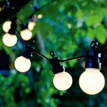 Bec Ghirlanda Pentru Casa Decor de Crăciun LED Festoon String Lanț ușor G50 Impermeabil Grădină, Terasă Petrecere de Nunta Decor